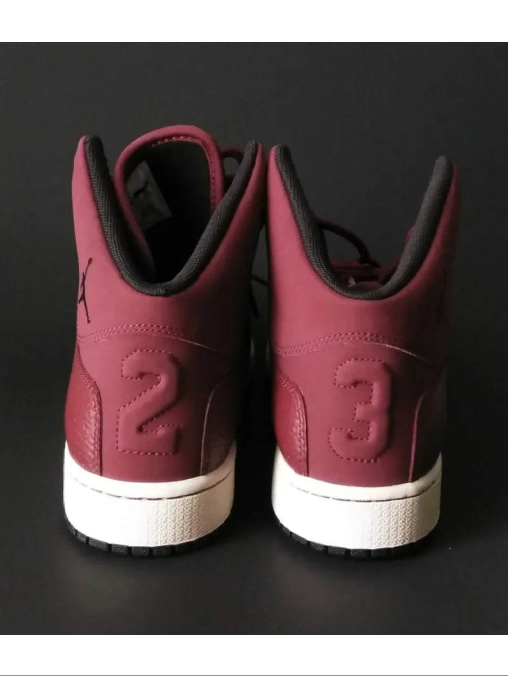 Jordan Retro Unique shoes girls  boys model Fligth  prem  Sz 6Y Burgundy…